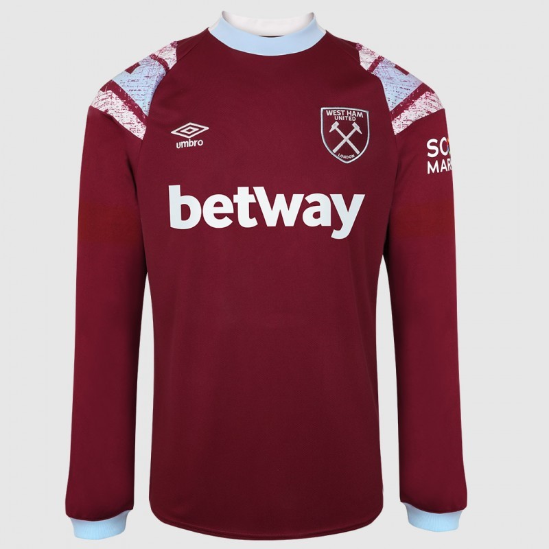 Thailand West Ham United Heimtrikot ML 2022-2023